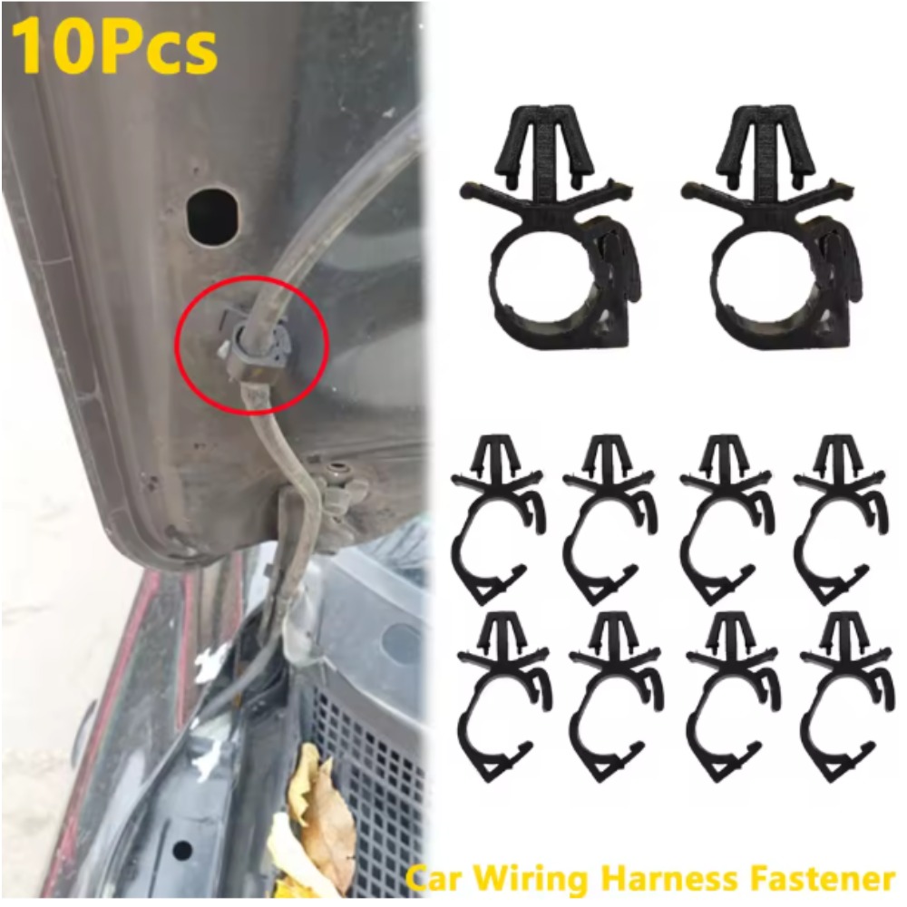 Plastic Pipe Clip - 10-30 Stück Langlebige Kabelbinder-Clips für Autokabel,