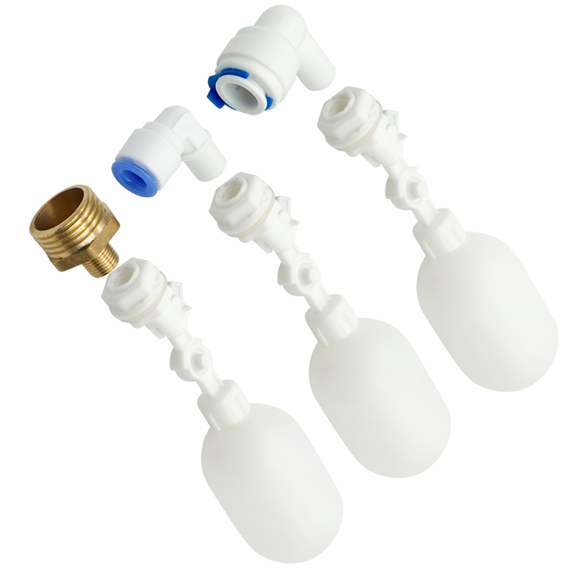 Float Ball Valve - Automatisches Mini-Schwimmerkugelventil aus Kunststoff mit verstellbarem