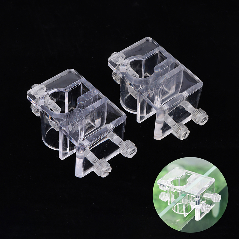 Plastic Pipe Clip - Aquarium-Wassereinlass- und -auslassrohr-Befestigungsclip, Klemme für Fischbecken-Fütterungsschlauch,