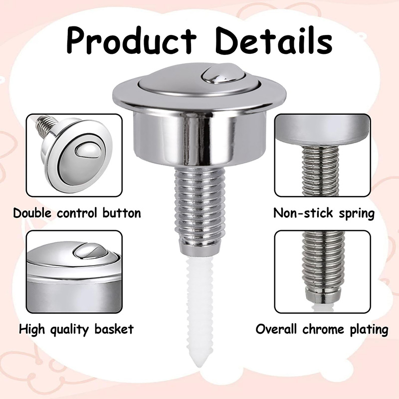 Dual-Flush-Toilettentaste Flus – Toilet Fill Valve Bewertung und Preis