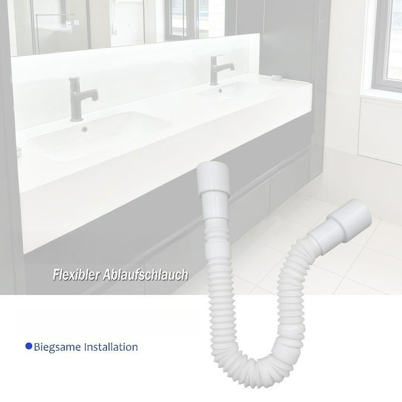 Flexibles Abflussrohr für Küch – Flexible Hose Braided Bewertung und Preis