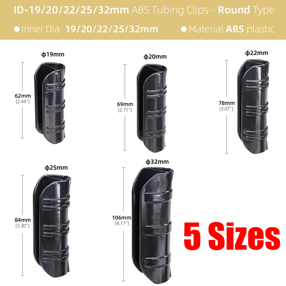 20-50PCS 19/20/22/25/28MM Gart – Plastic Pipe Clip Bewertung und Preis