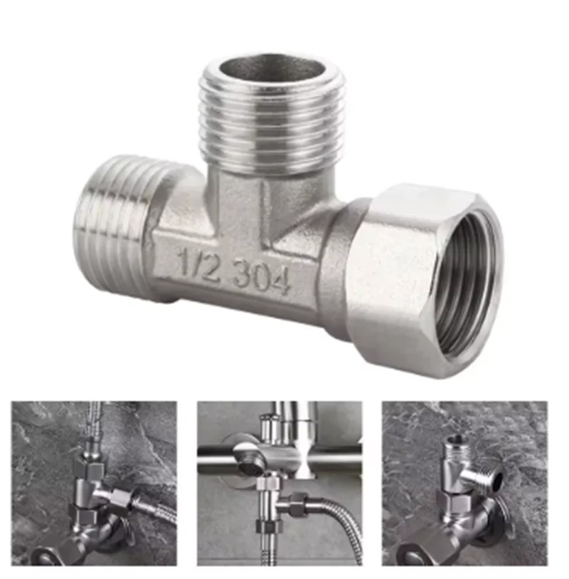Edelstahl T Adapter G1/ 2