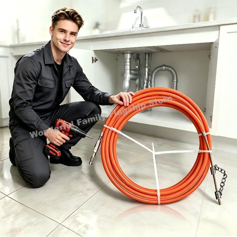Flexibles Rohrreinigungsset -  – Drain Snake Flexible Bewertung und Preis