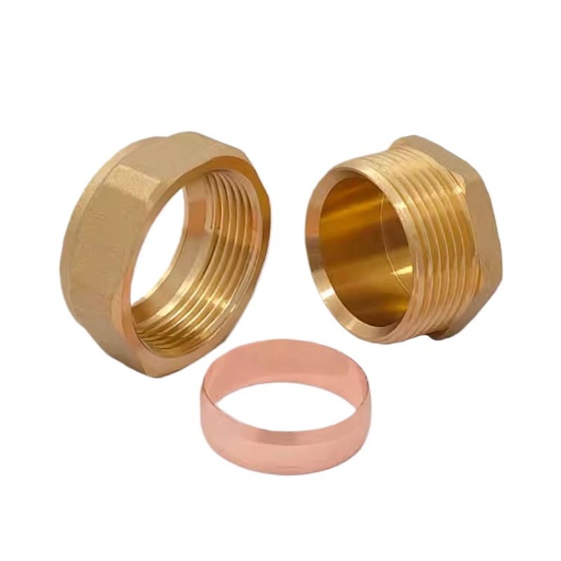 Messing-Kartenhülsenstopfen, 1 – Compression Fitting Brass Bewertung und Preis