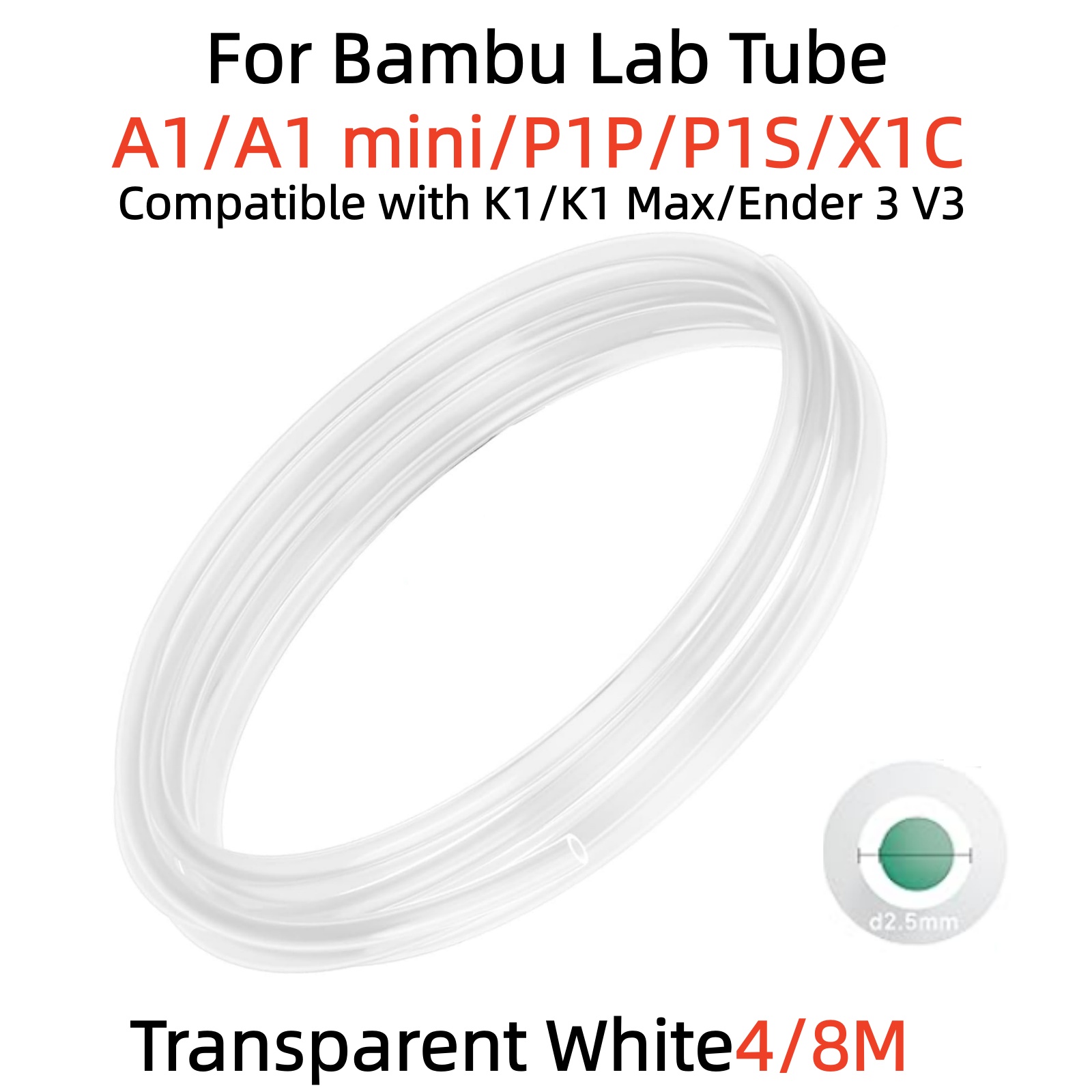 Für Bambu Lab Ptfe Tube P1P AM – Ptfe Tape Thread Bewertung und Preis
